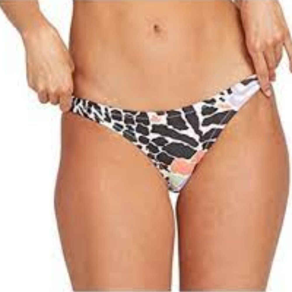 NWT!! Volcom Are U Zoo Ready Hipster Bikini Bottom Size Line